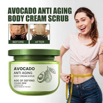 Avocado Body Scrub – Deep Cleansing & Nourishing Skin Care Scrub