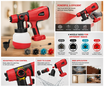 Portable Electric Spray Paint Gun