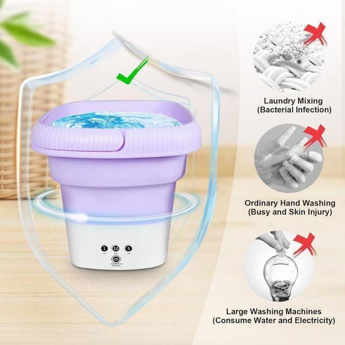 Mini Portable Washer Washing Machine & Dryer – 7.5KG Compact Washing Machine