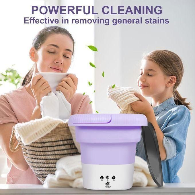 Mini Portable Washer Washing Machine & Dryer – 7.5KG Compact Washing Machine