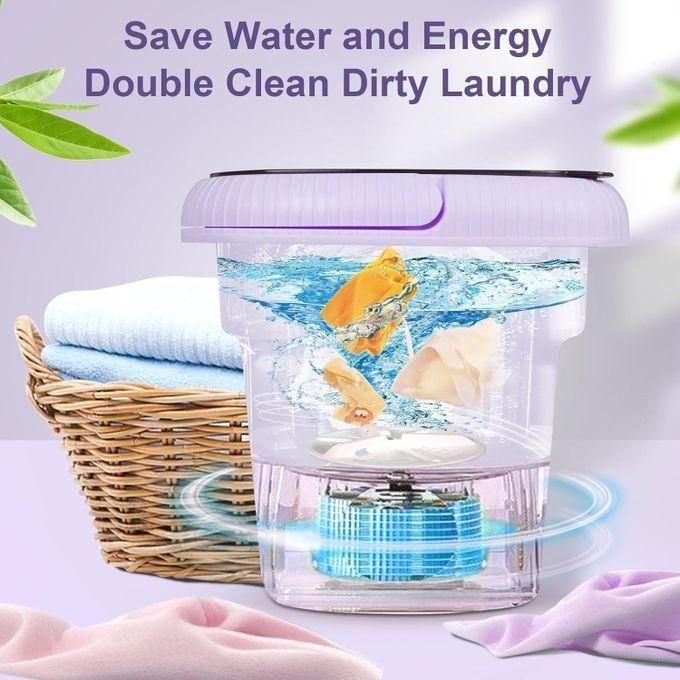 Mini Portable Washer Washing Machine & Dryer – 7.5KG Compact Washing Machine