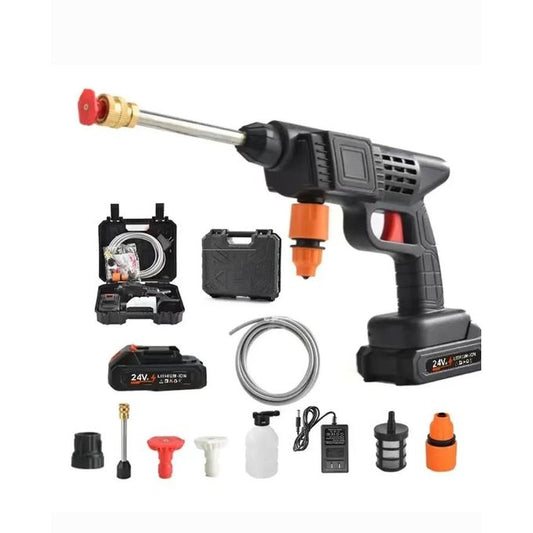 High-Pressure Water Sprayer – Cordless Portable Electric Washer Gun