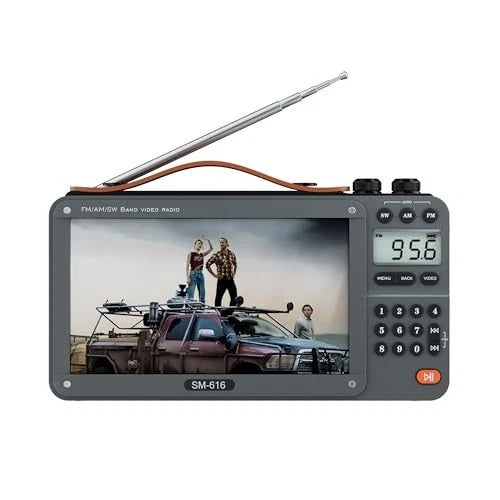 Portable Radio with Screen
