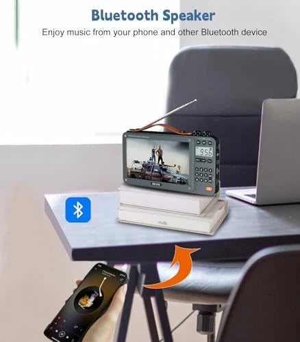 Portable Radio with Screen