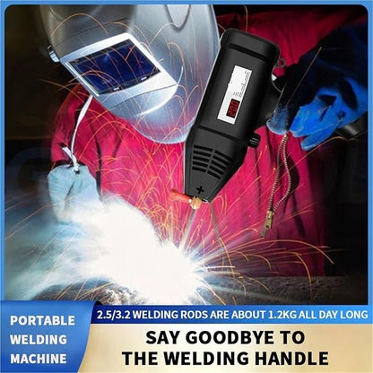 Portable Inverter Welder, Handheld Portable Welding Machine With Digital Display Inverter And Tool Set